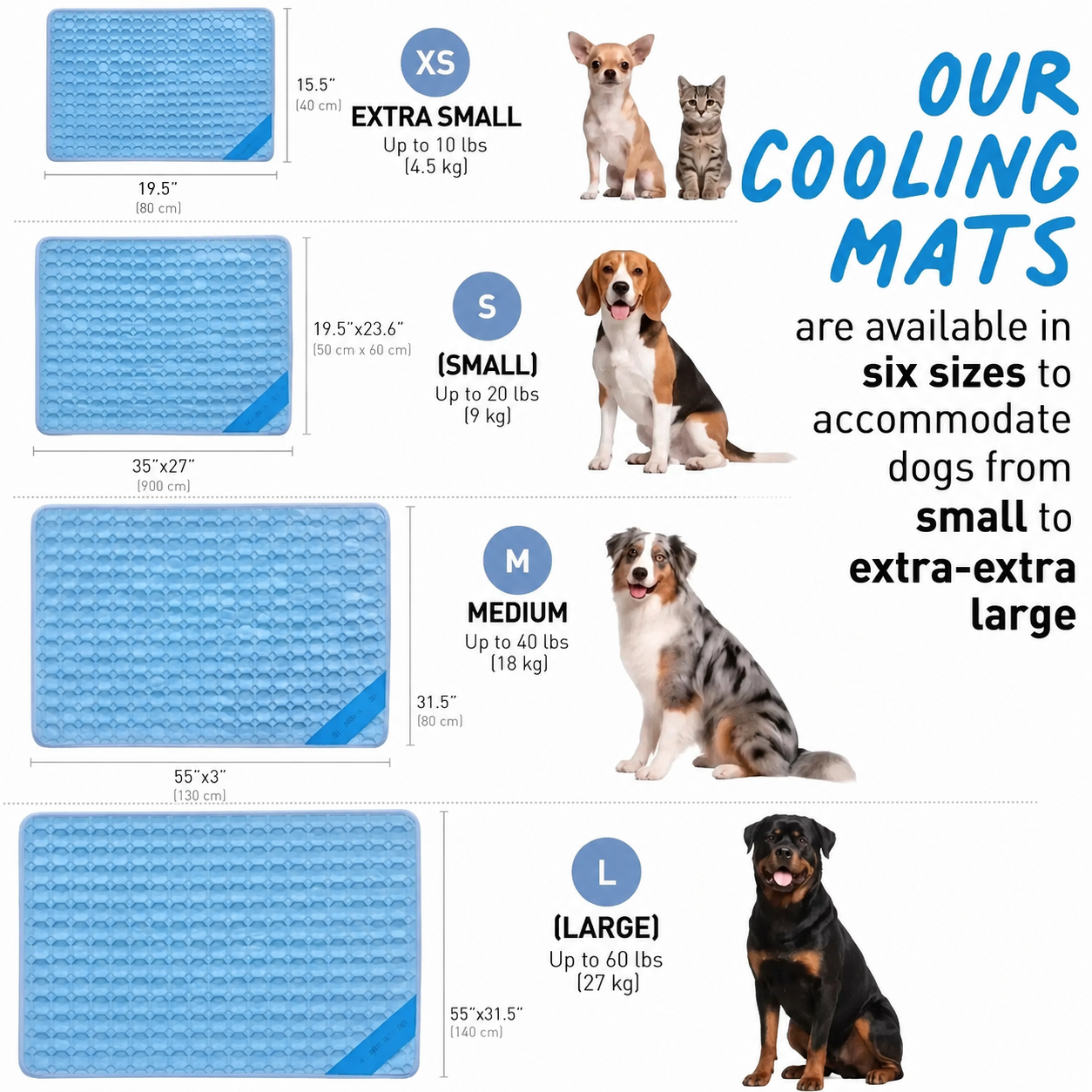 FrostMat™ - Self-Cooling Dog Mat 2.0